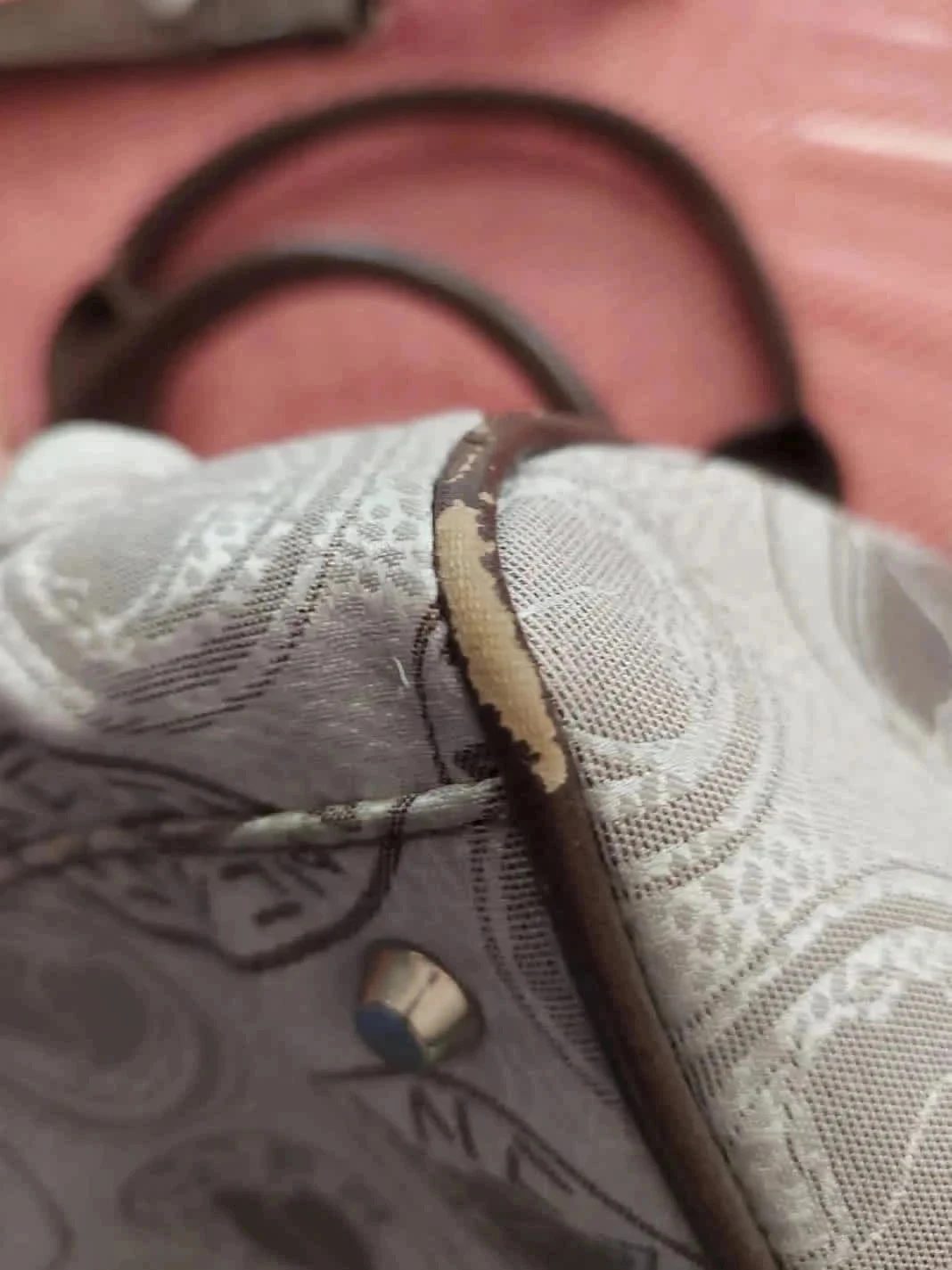 Bolsa de mão em tela Lancaster – photo 8